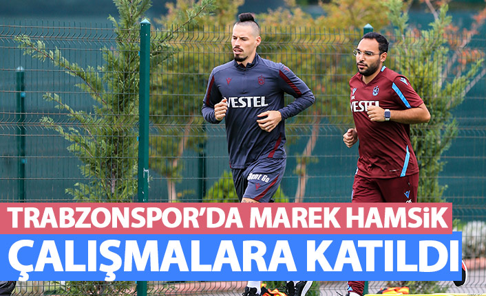 Trabzonspor Göztepe maçı hazırlıklarına keyifli başladı