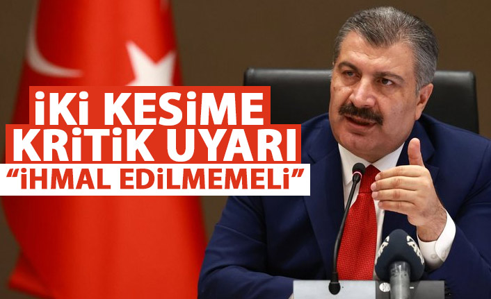 İki kesim için hayati uyarı: İhmal edilmemeli
