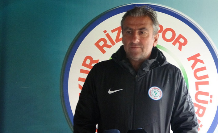 Çaykur Rizespor’da Hamzaoğlu: “Kasımpaşa Maçıyla Yeni Başlangıç Yapacağız”