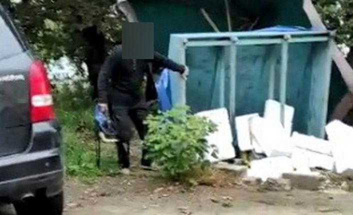 Trabzon'da hamsi tezgahına motorlu testere ile saldırdı