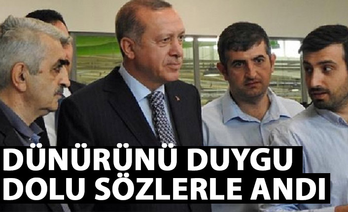 Cumhurbaşkanı Erdoğan vefat eden dünürünü bu sözlerle andı: Helalleşip ayrıldık