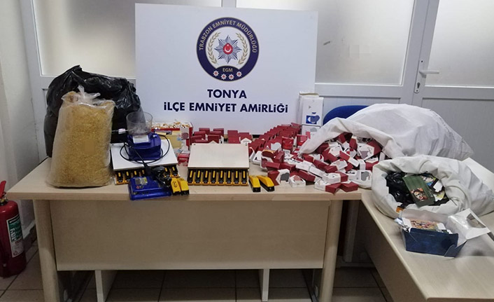 Trabzon’da Kaçak Sigara Operasyonu: 459 Paket Ele Geçirildi