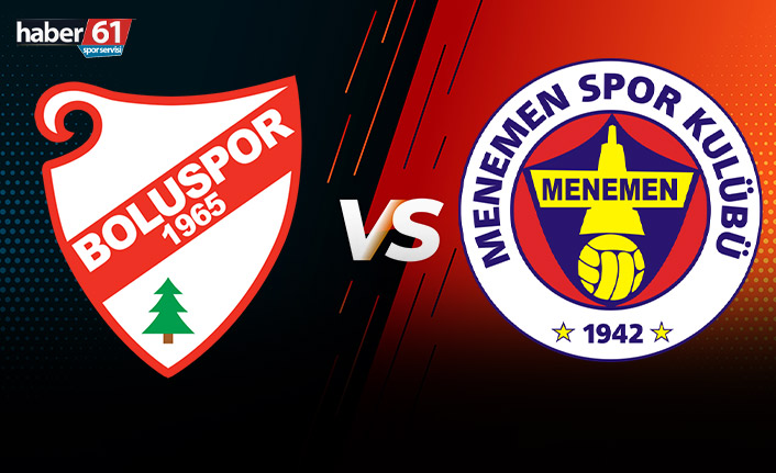 Boluspor Menemenspor’u konuk edecek. 23.10.2021