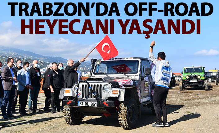 Trabzon’da Off-Road heyecanı yaşandı