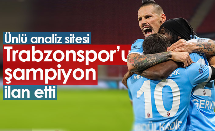 Euro Club Index "Trabzonspor şampiyon" dedi