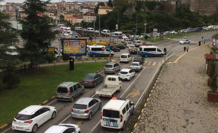 Trabzon'da araç sayısında önemli artış