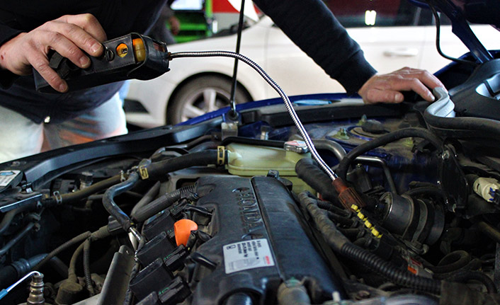 Araç sahiplerinin soğukla mücadelesi