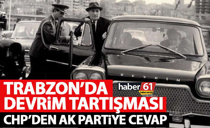 Trabzon’da “Devrim” tartışması! AK Parti’ye CHP’den cevap