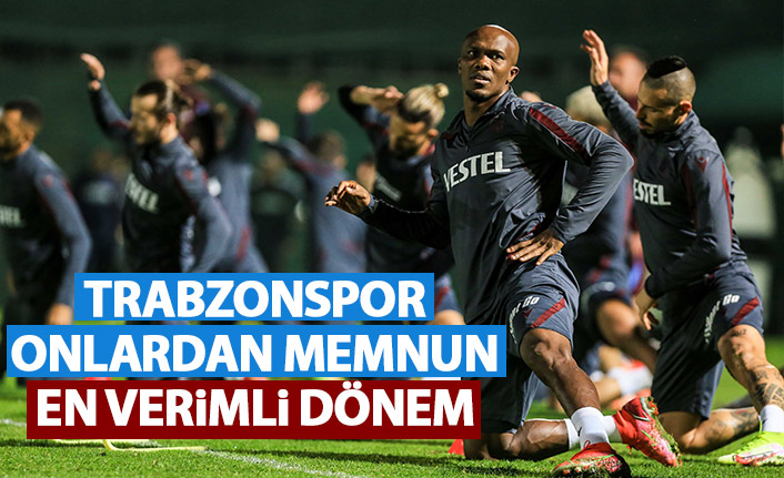 Trabzonspor yabancılarından memnun! En verimli dönem