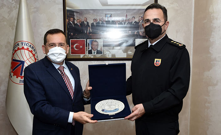 Albay Şen'den TTSO'ya ziyaret