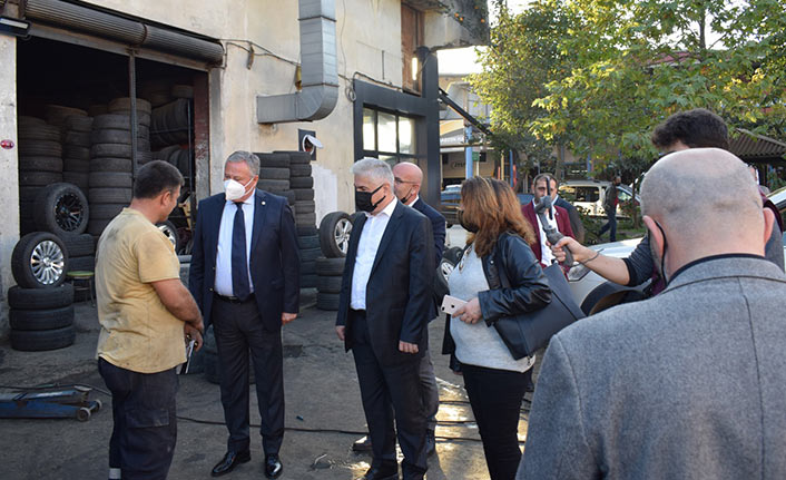 Deva Partisi Trabzon'da Esnaf İle Buluştu