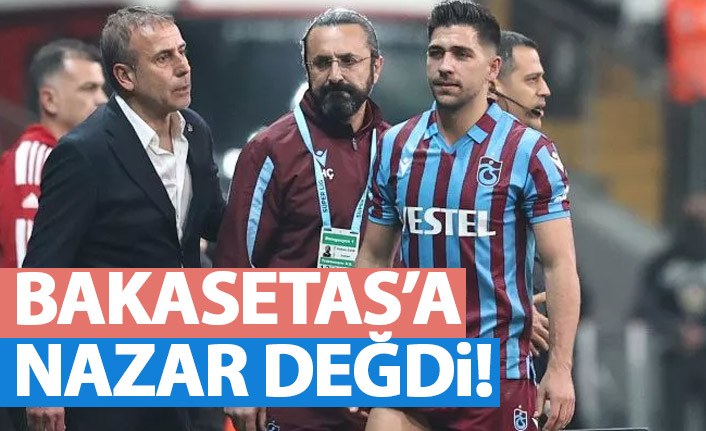 Trabzonspor'da Bakasetas'a nazar değdi!