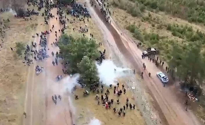 Belarus ile Polonya sınırında göçmen gerginliği