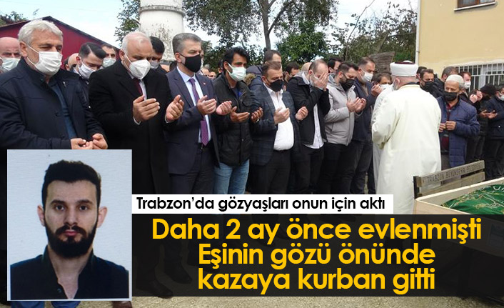 Trabzon'da genç mühendisin ölümü yasa boğdu