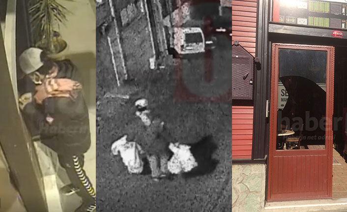 Trabzon’da işyerinden hırsızlık! Rahat tavırları pes dedirtti