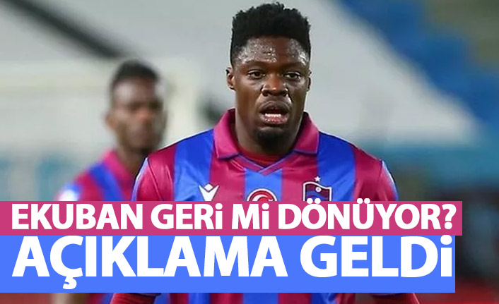 Ekuban geri mi dönüyor? Açıklama geldi