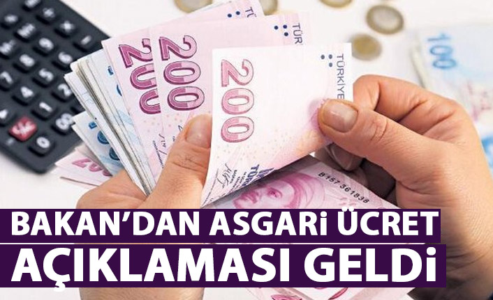 Bakan Vedat Bilgin’den asgari ücret açıklaması: “Tüm kesimlerin talepleri alınıyor”