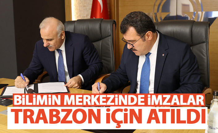 Büyükşehir Belediyesi ile TÜBİTAK arasında imzalar atıldı