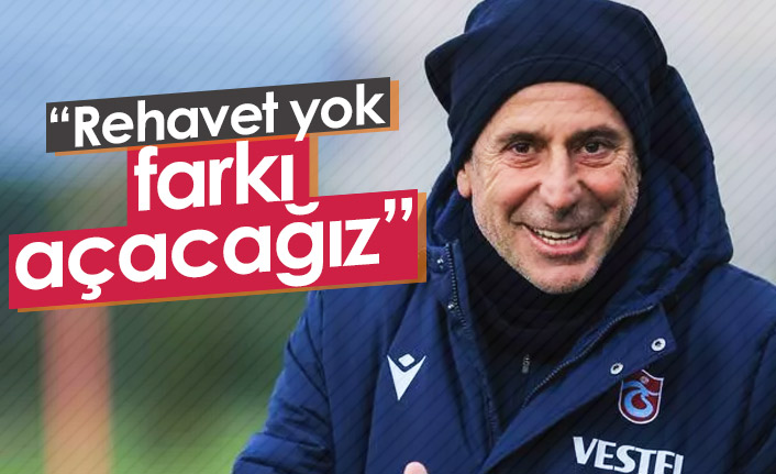 Avcı'dan oyuncularına "Rehavet yok, farkı açacağız"