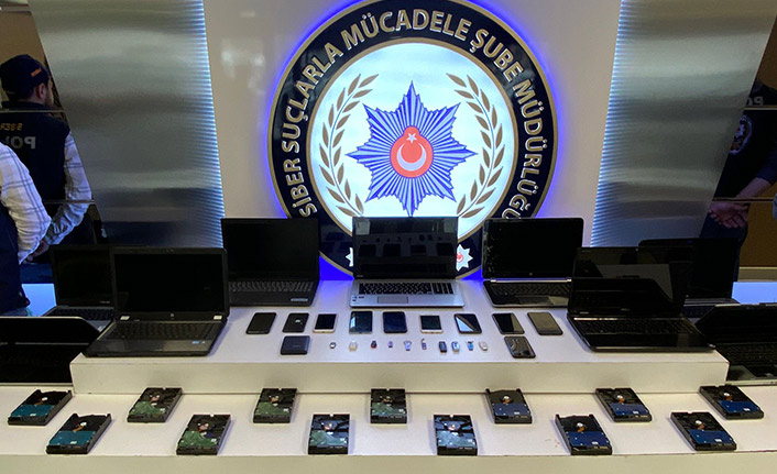 Müstehcen çocuk videosu paylaşan 9 şüpheli tutuklandı