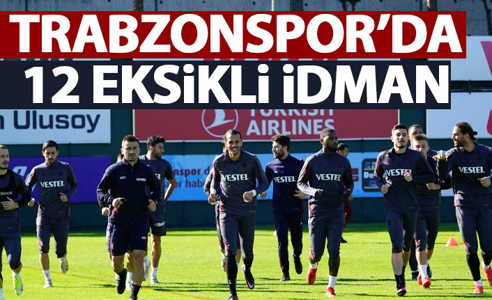 Trabzonspor’da 12 eksikli idman! Milli oyuncular ne zaman dönecek?