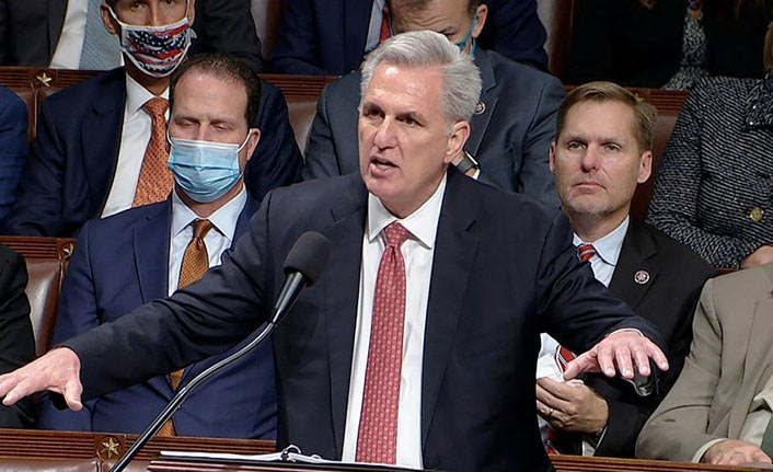 ABD'de Cumhuriyetçi vekil Temsilciler Meclisinde 8 buçuk saat konuştu