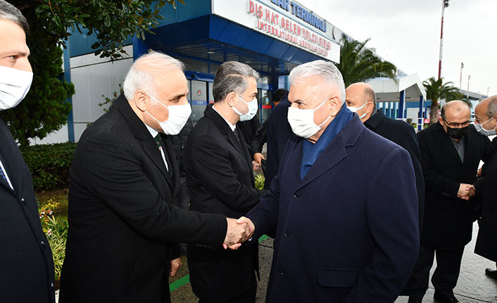 Binali Yıldırım Trabzon'da