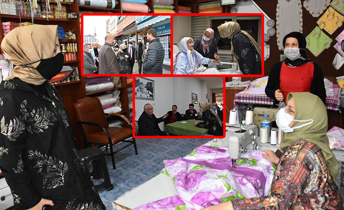 Bahar Ayvazoğlu esnaf ve vatandaşları dinledi