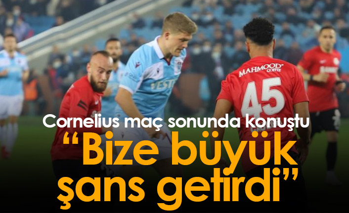 Cornelius: Önemli bir galibiyet