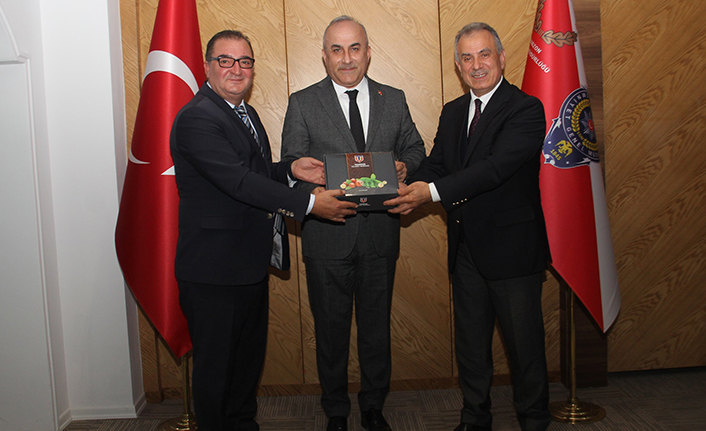 TTB Başkanlarından Emniyet Müdürü Aydoğan'a ziyaret