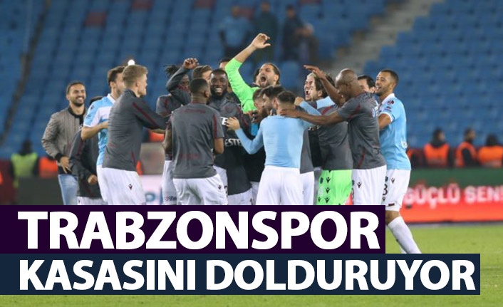 Trabzonspor'un kasası doluyor!