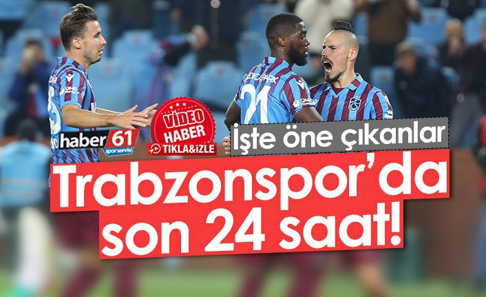 Trabzonspor’da Son 24 Saatte Gündem Hareketli - 24.11.2021
