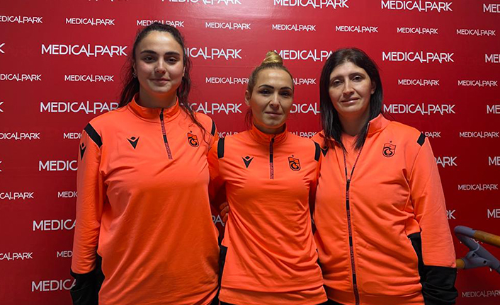 Trabzonspor'da kadın antrenörler sağlık kontrolünden geçti