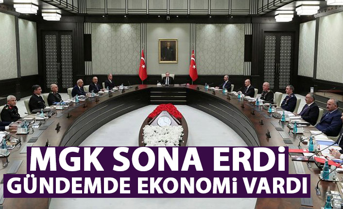 MGK sona erdi! Gündemde ekonomi vardı