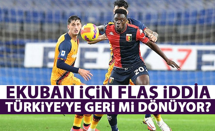 Flaş iddia! Ekuban Süper Lig'e geri mi dönüyor?