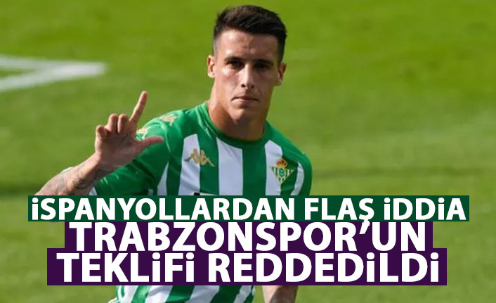 İspanyollardan flaş iddia! Trabzonspor'un teklifi reddedildi