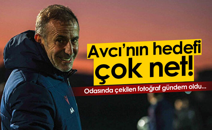 Abdullah Avcı'nın hedefi çok net!