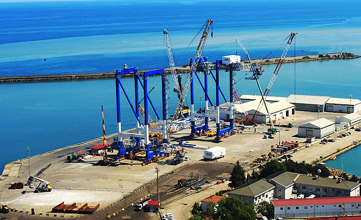 Trabzon Limanındaki vinçlerin sırrı ortaya çıktı