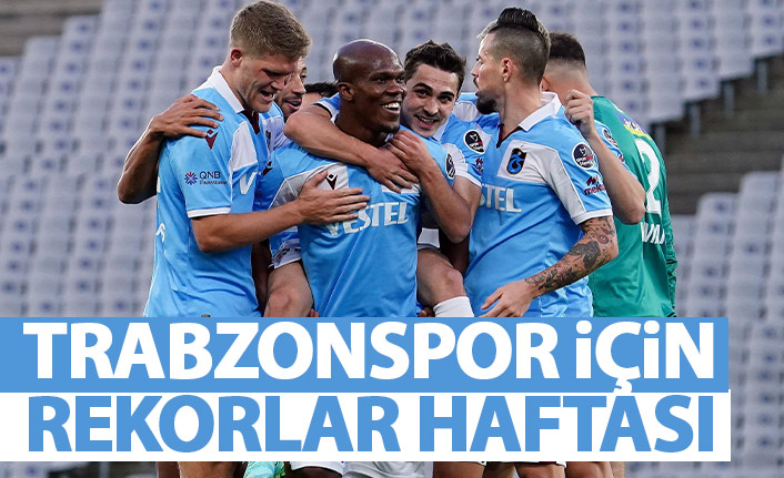 Trabzonspor'un rekorlar haftası