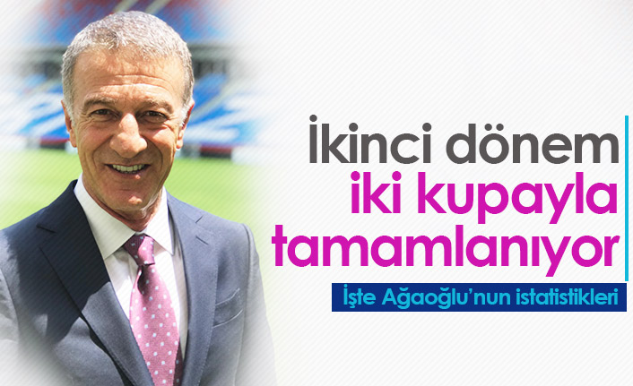 Ahmet Ağaoğlu'nun ikinci dönemi iki kupayla tamamlanıyor