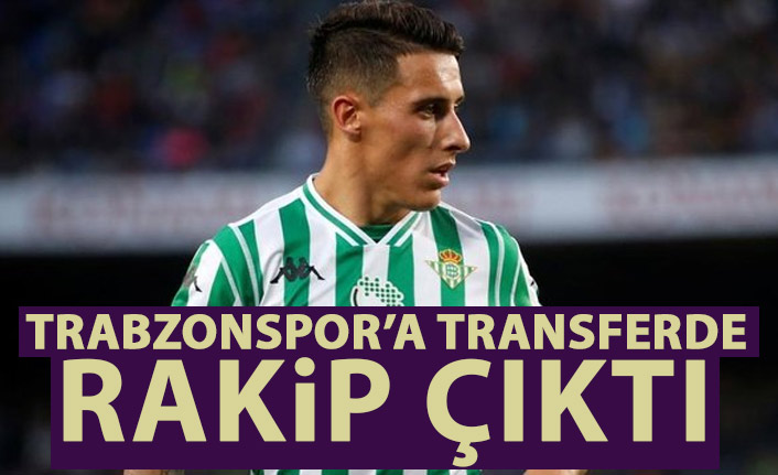 Trabzonspor'a transferde rakip çıktı
