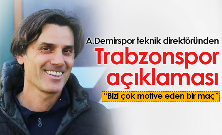 Adana Demirspor cephesinden Trabzonspor açıklaması