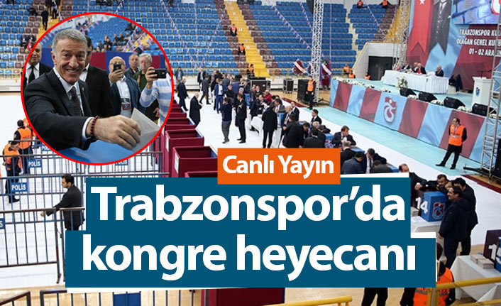 Trabzonspor'da kongre heyecanı! - Canlı Yayın