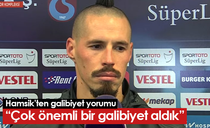 Marek Hamsik: Çok önemli bir galibiyet aldık