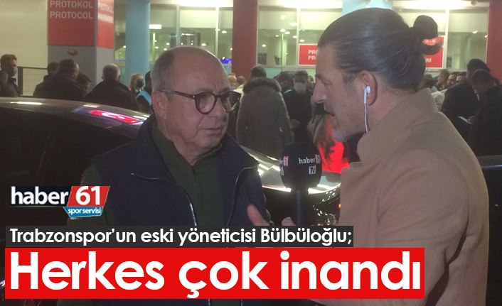 Önder Bülbüloğu: Herkes takım etrafında kenetlendi