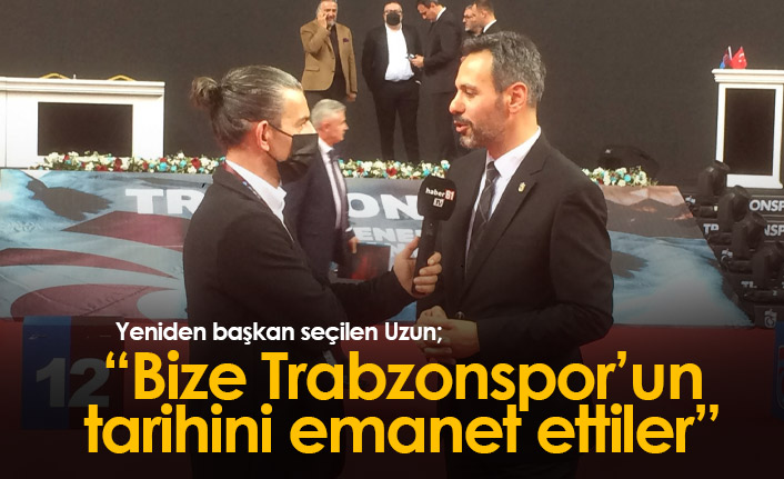 Mehmet Salih Uzun: "Bize Trabzonspor'un tarihini emanet ettiler"