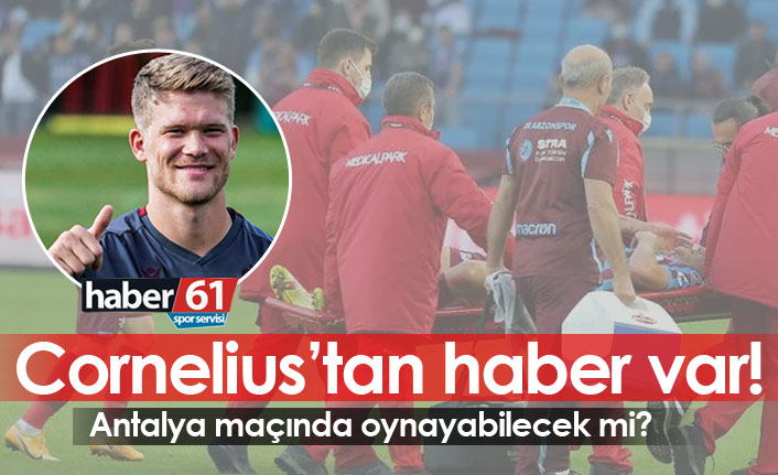 Trabzonspor'a Cornelius'dan müjdeli haber