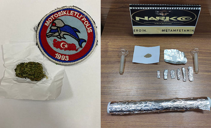 Trabzon’da uyuşturucu operasyonu! 4 kişi yakalandı