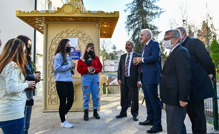 Başkan Zorluoğlu üniversite öğrencileriyle buluştu