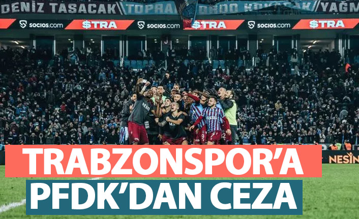 Trabzonspor'a ceza! Adana Demirspor maçına usulsüz seyirci alınmış